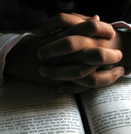Prayer at Lake Shore Drive Baptist Church